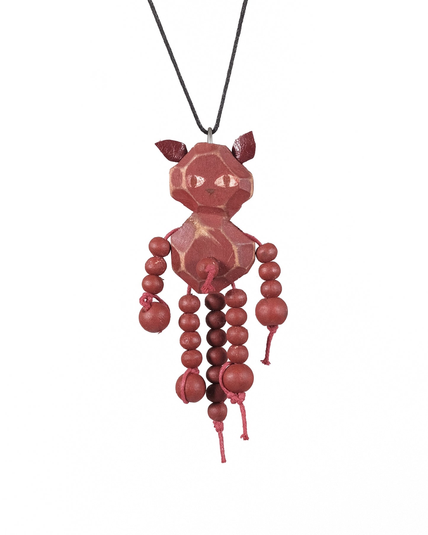 Red cat necklace