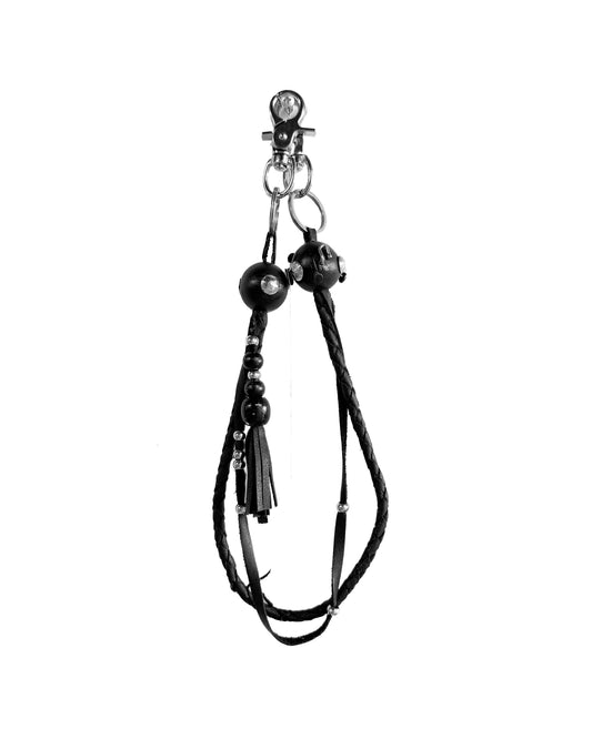 Black Trinket Keychain