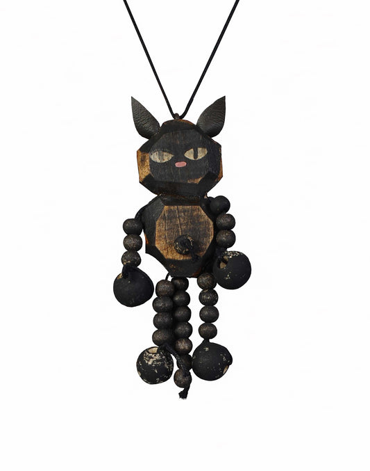 Black Cat Necklace