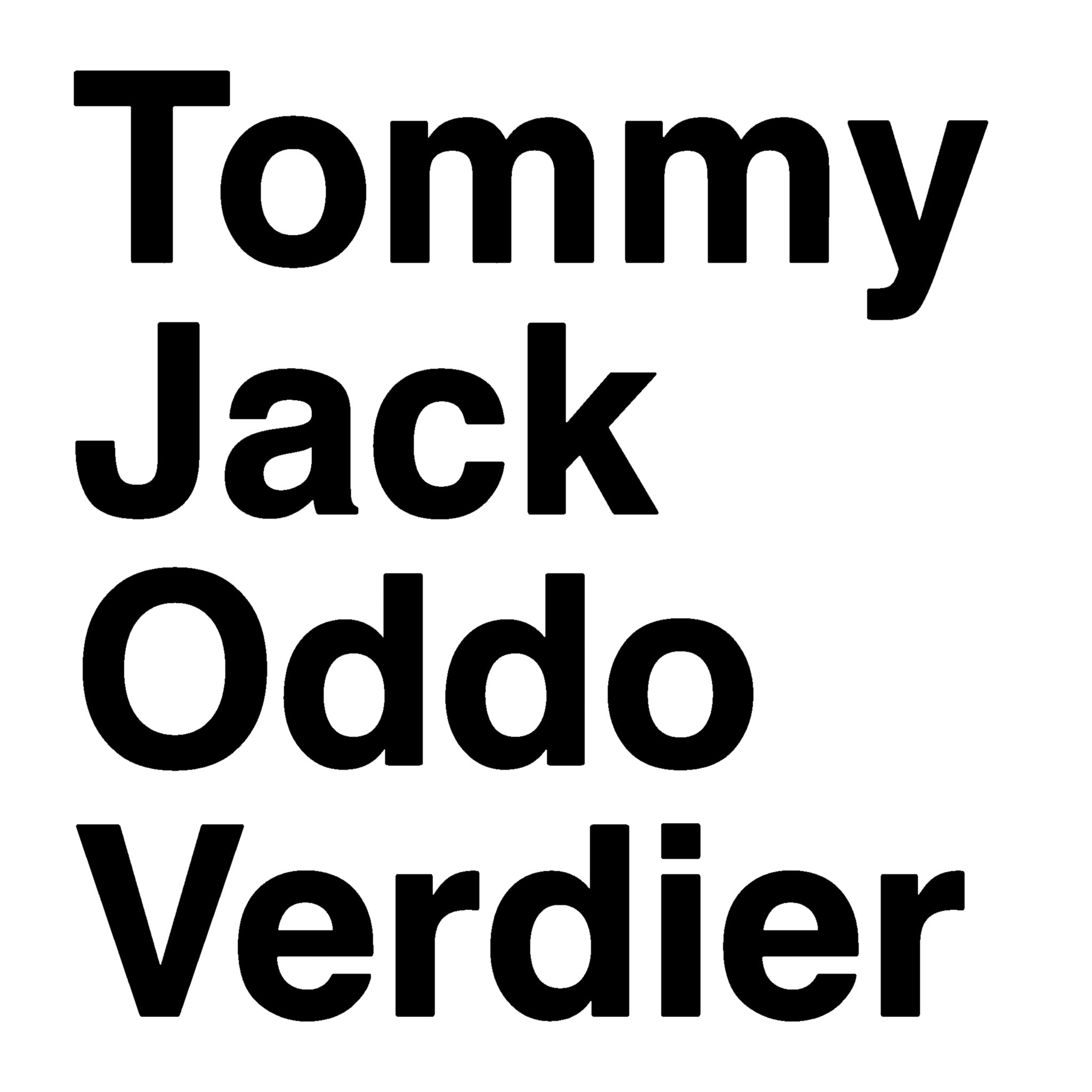 TOMMY JACK ODDO VERDIER – Verdier