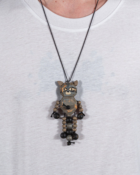 Raccoon necklace